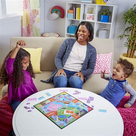 Monopoly Junior Game - Peppa Pig Board Game - StarAndDaisy