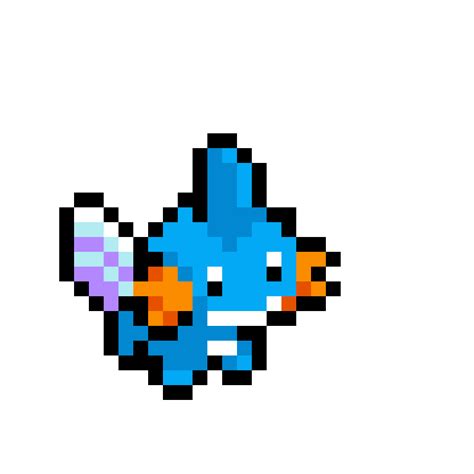 Mudkip Pixel Art