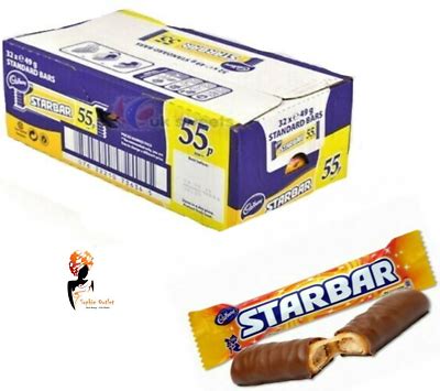 CADBURY STARBAR Star Bar Chocolate 49g x 16 Bars Full Box Case Box Packs Gift | eBay