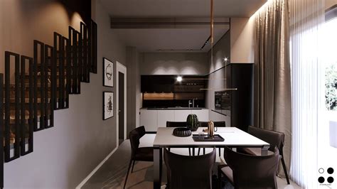 Interior design / Apartment Duplex C73 | Behance