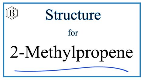 Line Structure For 2 Methylpropane