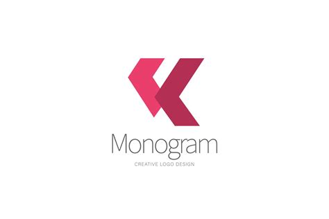 K monogram logo | Creative Market