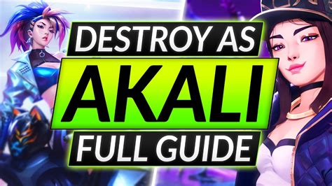 ULTIMATE AKALI GUIDE for Season 11 - INSANE Tricks, Combos and Builds ...