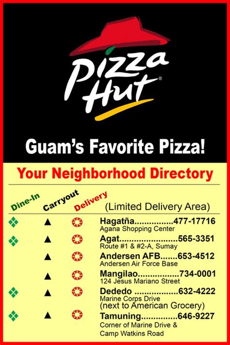 Agana Online Directory - Pizza Hut Restaurant - Online Directory