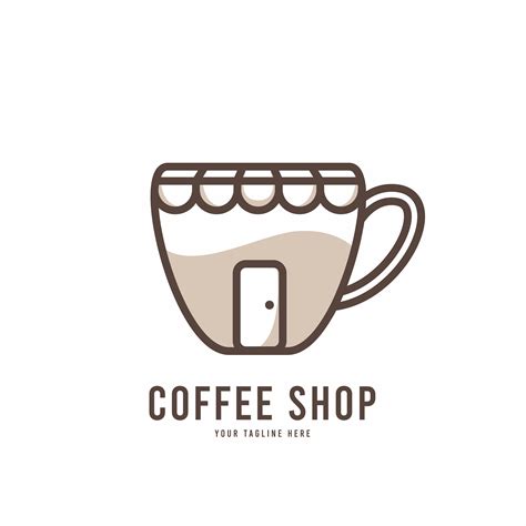 Coffee shop logo | Coffee shop logo design, Coffee shop logo, Cafe logo design