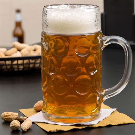 Stolzle 04533/808067 Assorted Specialty 35 oz. Oktoberfest Beer Mug - 6/Case