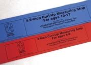 Curl-Up Measuring Strip