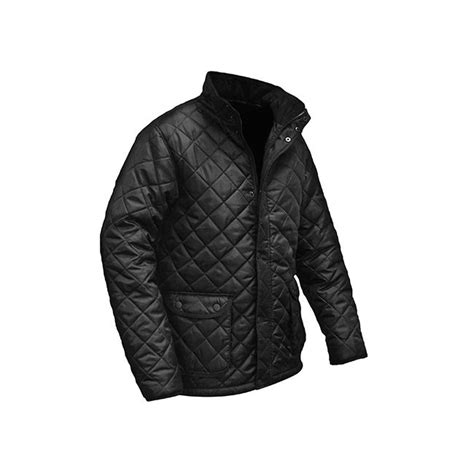 Roughneck Clothing Black Quilted Jackets