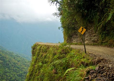 A Terrifying Tour of the World's Most Dangerous Road, North Yungas in Bolivia