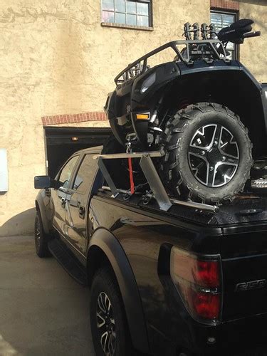 An ATV Loaded On Top Of a Ford F150 Truck Bed. | A DiamondBa… | Flickr