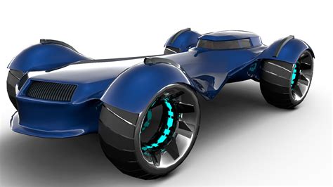 Future Car Concept - DownloadFree3D.com