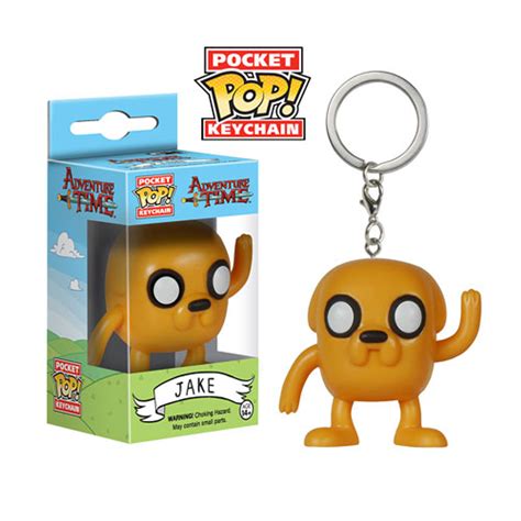 Funko Adventure Time Jake Pocket Pop! Vinyl Figure Key Chain