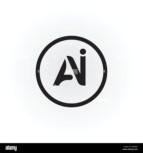 Initial AI Letter Logo With Creative Modern Business Typography Vector Template. Creative ...