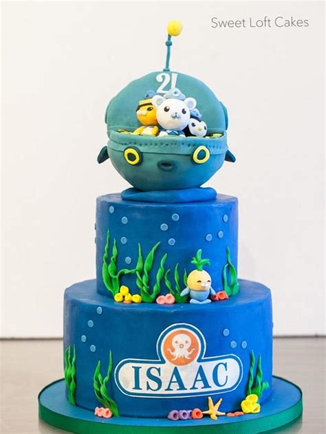 Octonauts Birthday Cake - Decorated Cake by Heidi - CakesDecor