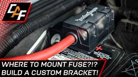 Installing an Amplifier? MOUNT THE FUSE CORRECTLY! - Jeep Build - CarAudioFabrication - YouTube