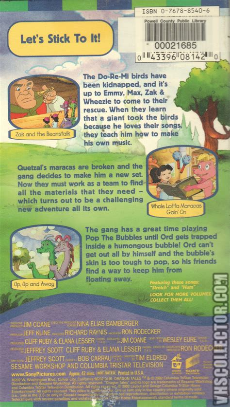 Dragon Tales: Let's Stick To It! | VHSCollector.com