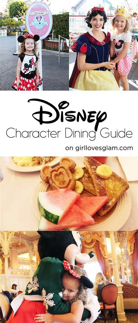 Disneyland Character Dining Guide - Girl Loves Glam