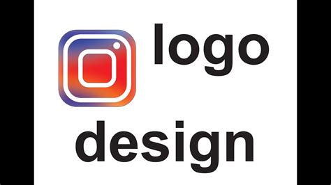 instagram logo design coreldraw instagram logo design illustrator - YouTube