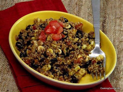 Quinoa Salad with Black Beans - Wendy Polisi