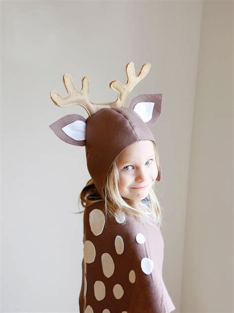 Reindeer PATTERN DIY Costume Mask Sewing Creative Play Woodland Animals ...