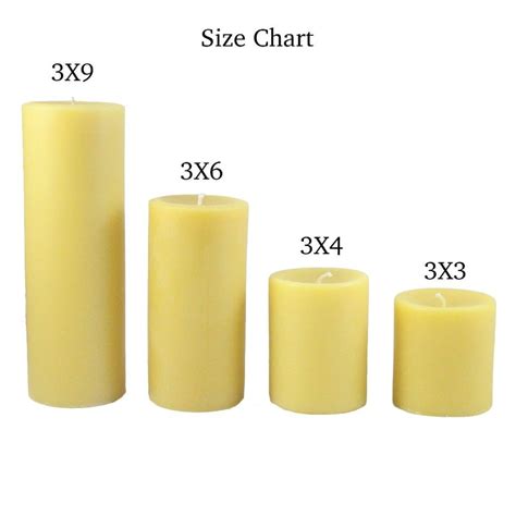 Beeswax Round Pillar Candle — Candlestock