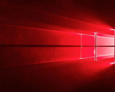 Windows 10, Windows 10 Official, Windows 10 Red, Windows - Windows, Red Windows Logo HD ...