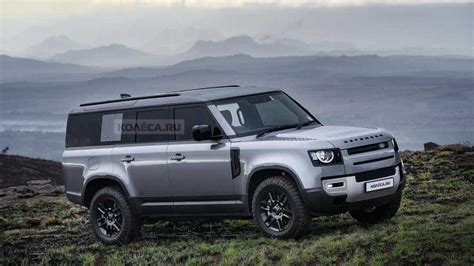 Upcoming Land Rover Defender 130 Rendered As Family Friendly Off-Roader