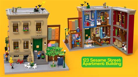 LEGO Ideas 123 Sesame Street (21324) Teaser - The Brick Fan