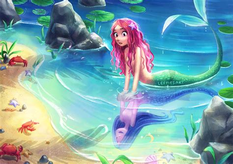 Beautiful Mermaid Art