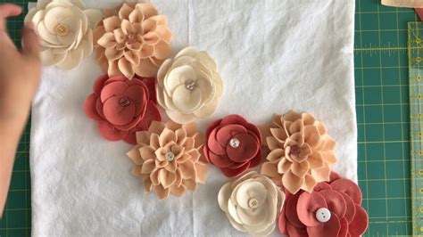 DIY Felt Flower Tutorial