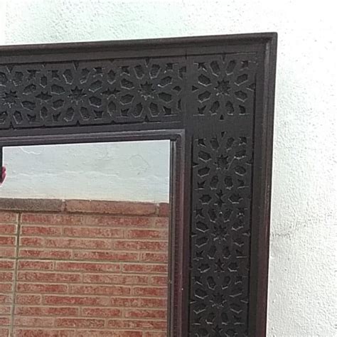 Wooden Moroccan Mirror (Arch) - La Casa Bella