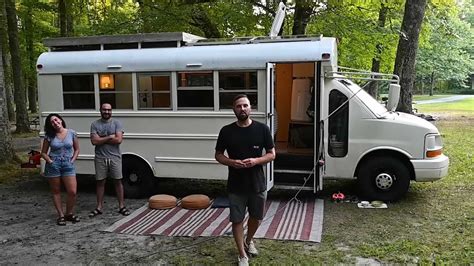 Tiny College Bus Camper Conversion Packs A Lot Into The Little House ...