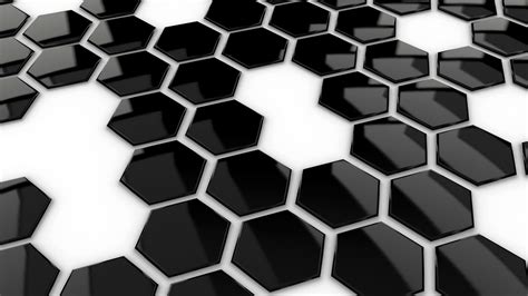 minimalism, Abstract, Monochrome, Pattern, Digital Art, Hexagon, Geometry, White Background ...