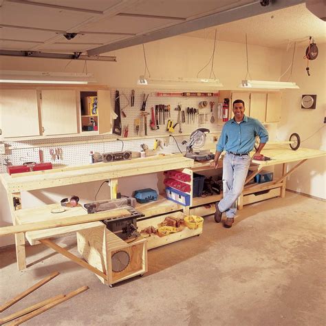 Diy-workbench-plans-garage - Home Design Ideas