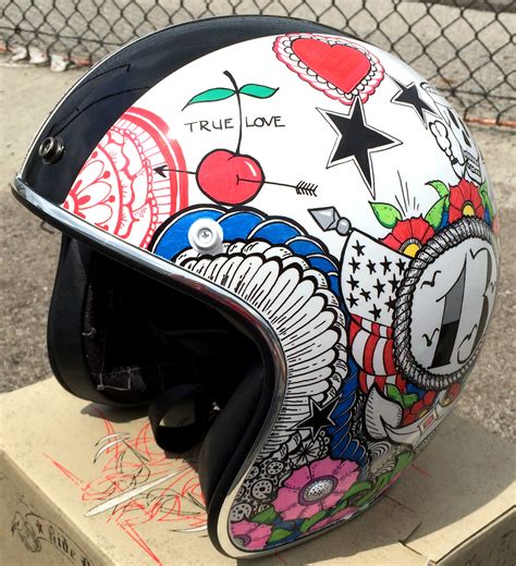 Bell Bobber Helmet Custom Painted with Sharpies by Jamie Hall at ...