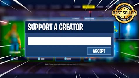 Fortnite creator code overlay template - bdaartists