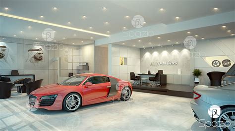 Car showroom - Spazio Interior - Dubai