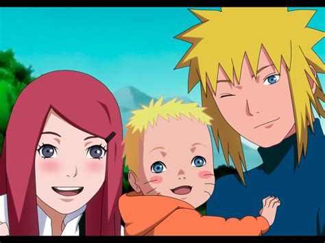 Baby Naruto and Kushina Family HD wallpaper (1600 x 1200 )