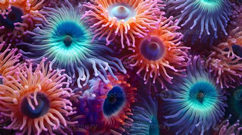 anemone actinia texture underwater reef sea coral AI Generated 27929854 Stock Photo at Vecteezy