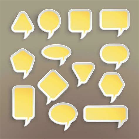 paper labels yellow 30923889 Vector Art at Vecteezy