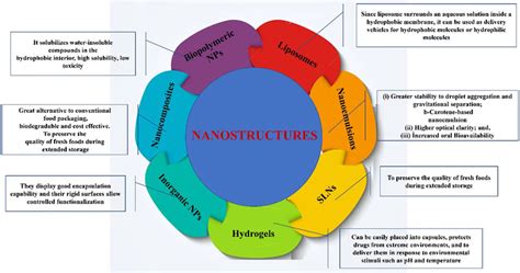 Application of different types of nanostructures in food. | Download ...