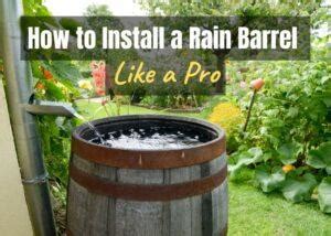 How to Install a Rain Barrel Like a Pro 1-2-3