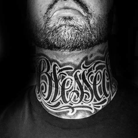 Discover more than 61 blessed tattoo on neck best - in.coedo.com.vn