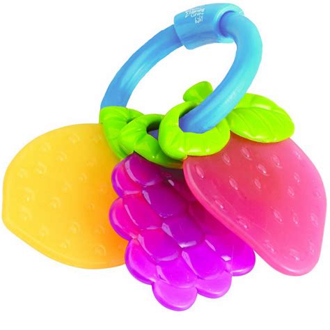 First Years Fruity Baby Infant Teether Teething Toy With Blue Ring Teether | Urban Trading