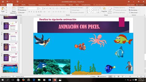 Sesiones de Aprendizaje: Sesión de Aprendizaje:Animaciones en PowerPoint