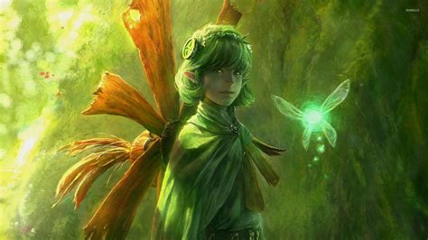 Saria - The Legend of Zelda Ocarina of Time wallpaper - Game wallpapers - #31498