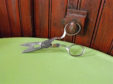 Vintage Keen Kutter Buttonhole Scissors Germany by peacenluv72