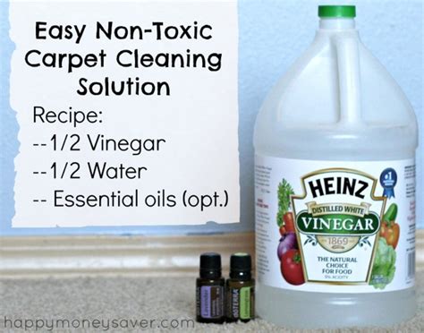 Homemade All Natural Carpet Cleaner Solution Recipe