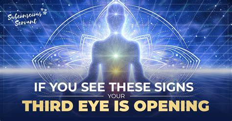 11 Signs your Third Eye is Opening