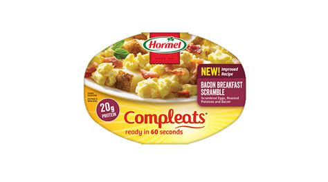 Hormel Foods Introduces Industry-First Shelf-Stable Egg with new Hormel® Compleats™ Breakfast ...